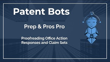 Demo of Proofreading Office Action Responses and Claim Sets