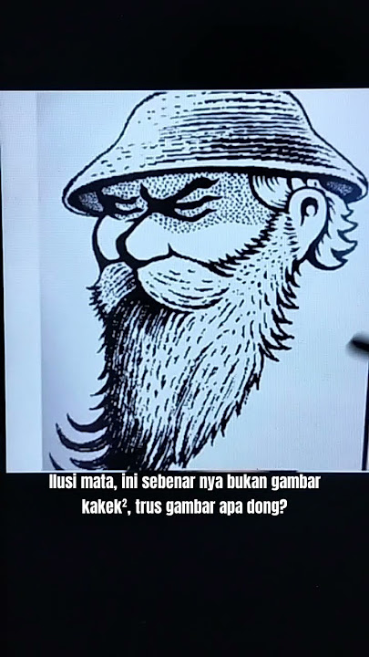 Ilusi mata, gambar apa ini sebenarnya? #short #shortsvideo #shortfeed #illusion