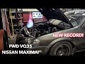 Fastest NISSAN MAXIMA makes 700+ WHP! | FWD VQ35 | MK MEDIA