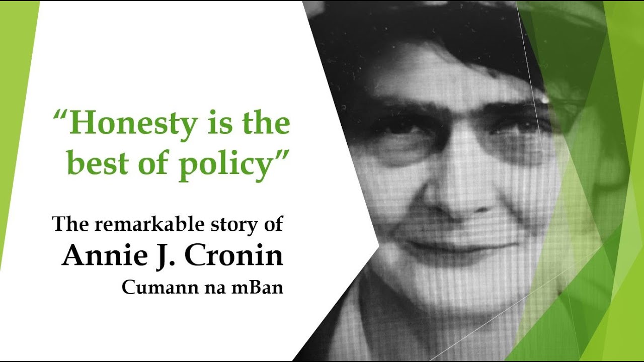 The remarkable story of Annie Cronin of Cumann na mBan