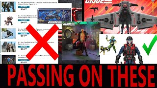 PASSING ON SOME GI JOE CLASSIFIED BUT EXCITED FOR OTHERS!