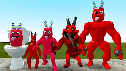 SKIBIDI TOILET GARTEN OF BANBAN, FAT NIGHTMARE GARTEN BAN BAN VERSION ALL IN GARRYS MOD?!