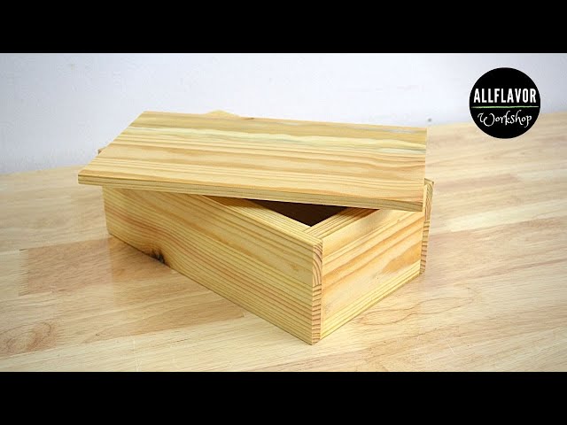 How to Make a Simple Wooden Box on a Table Saw 