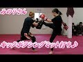 みのりさん キックボクシングミット打ち #kickboxing #ダイエット #新潟