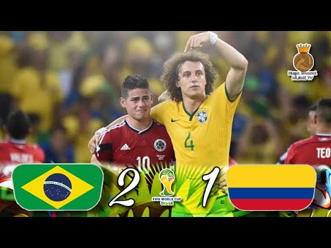 Video: Cuartos De Final De La Copa Mundial De La FIFA 2014: Brasil - Colombia