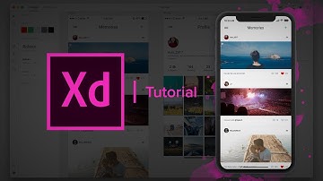 Create a Social Media App - (Design & Prototype) Adobe Xd Tutorial