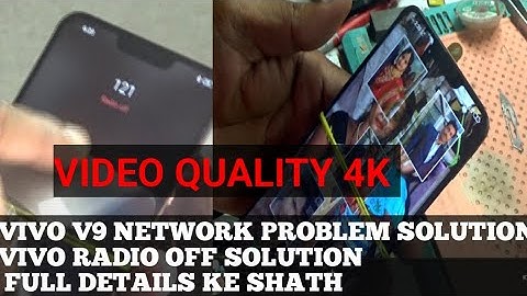 vivo v9 network problem solution/vivo v9| radio off problem solution