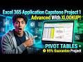 In Practice Excel 365: Application Capstone Project 1(Chs. 1-4) Advanced with XLOOKUP|Meador CIT 105