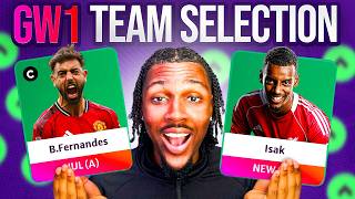 MY FPL GW1 TEAM SELECTION🔥| NO HAALAND❌| Fantasy Premier League 26/27