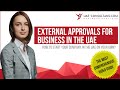 External approvals for business in the UAE: what you need to know