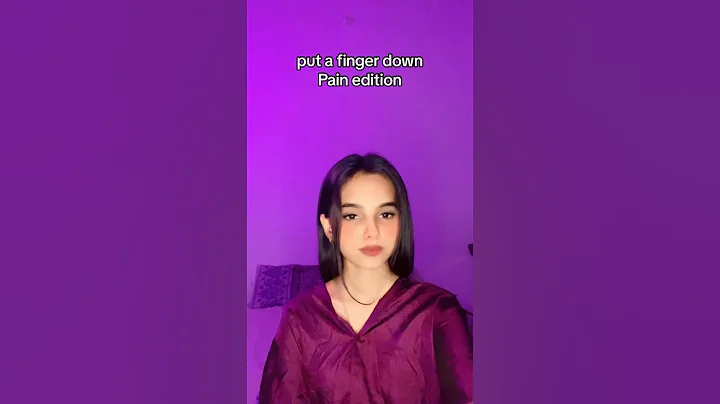 put a finger down pain edition