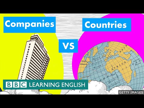 Companies vs countries - BBC Learning English