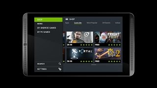 Nvidia Shield Tablet Portable Gaming Demo