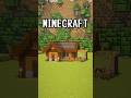 【マイクラ建築】小さくて簡単なサバイバルハウスを建築してみた #shorts #minecraft #マイクラ #マイクラ建築