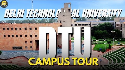 DTU Full Campus Tour ! What it actually looks like😮