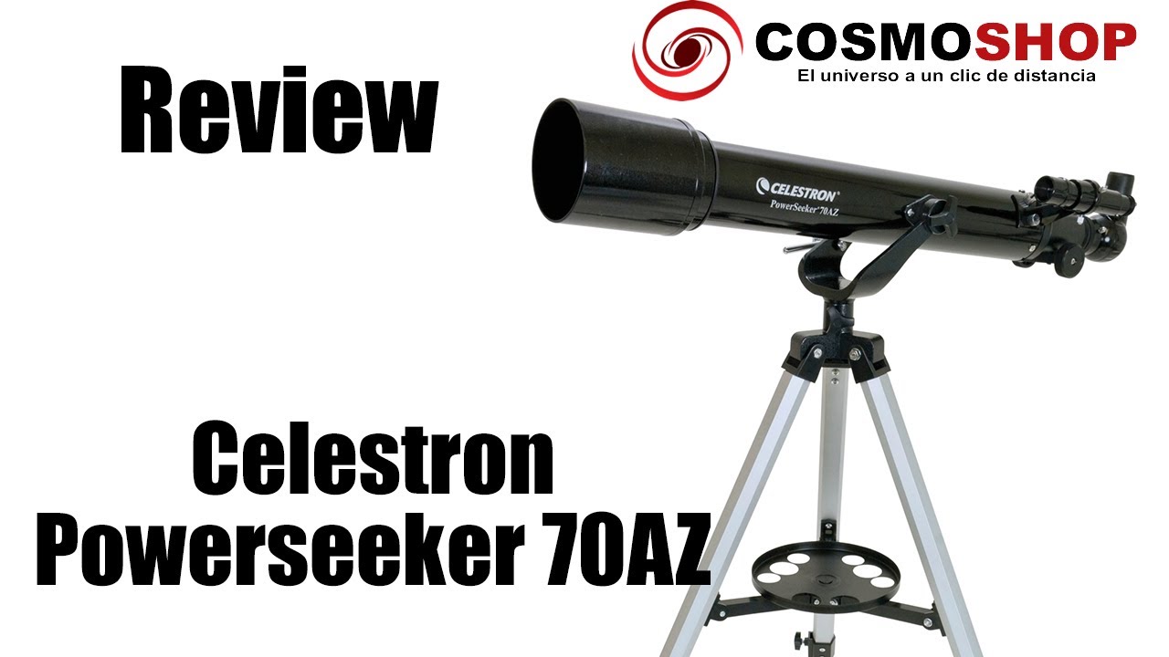 ⭐Review 🔭 Telescopio Celestron Powerseeker 70AZ 21036🌟 🛠Como viene 🌞 que incluye 🌑 para que sirve 🪐