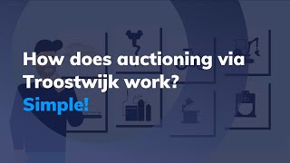 How does auctioning via Troostwijk work? screenshot 2