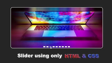 Слайдер на чистом HTML & CSS шаг за шагом || Slider using only HTML & CSS