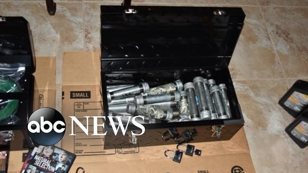 Police uncover a cache of pipe bombs in a Florida home