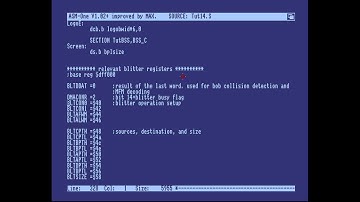 Amiga Hardware Programming 14 - Blitter channels, minterms, shifting and masking