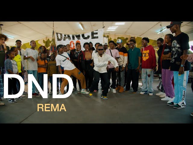 Rema - DND (OFFICIAL DANCE  VIDEO) class=