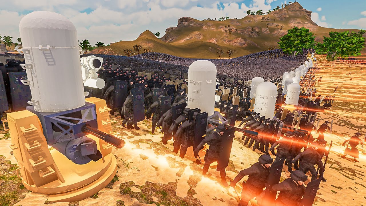 SWAT & PHALANX vs 700,000 VORTEX BEAST Army | Ultimate Epic Battle ...