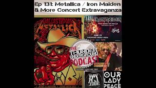 Ep131 Metallica Dallas Review / Iron Maiden OKC Review / Sammy Hagar Tulsa Review