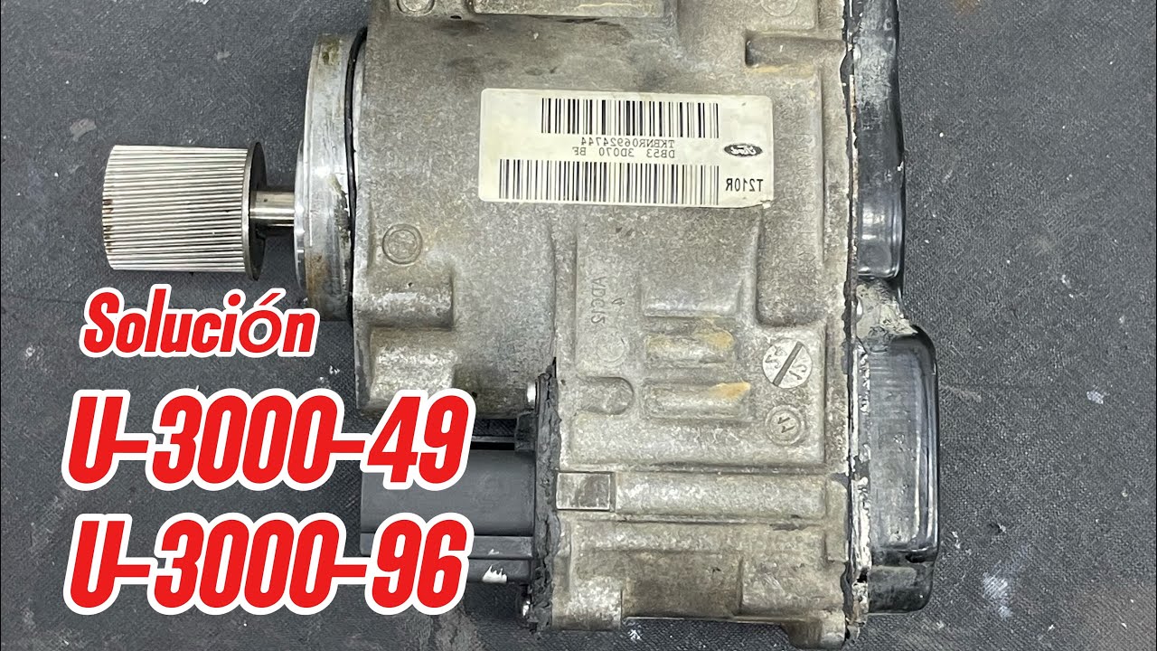 U-3000-49 y U-3000-96 Solución Ford Explorer 2011-2016 
