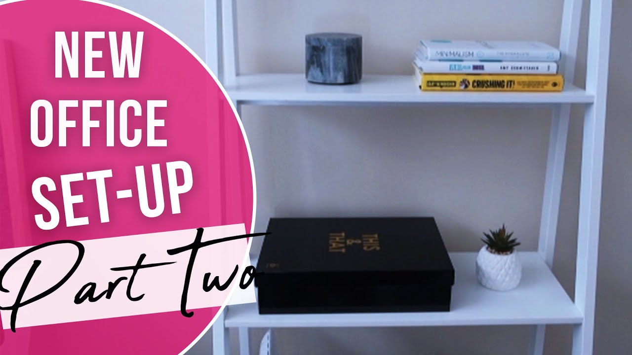 Decluttering and organizing home office Part 2 | Minimalism - YouTube