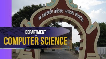 Department of Computer Science & IT | Dr. Babasaheb Ambedkar Marathwada University - Sambhaji Nagar