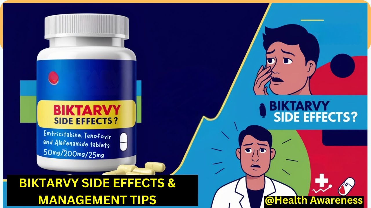 12 HIV Regimen - Biktarvy Side Effects And Practical Tips For Managing Them