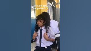 Aku jadi duta shampo lain ahaha😂😂😂