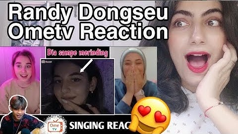Randy Dongseu sings Indonesian,korean,German & Turkish songs | Ometv singing Reaction