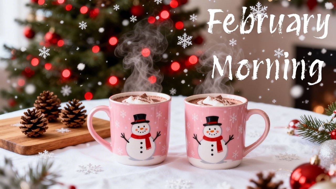 Утренний Кофе В Феврале ☕ Теплый Джаз Босса-Нова Для Спокойного Сосредоточения И Расслабленного Нача