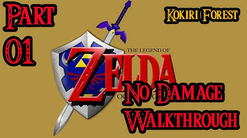 Zelda Ocarina of Time 100% Walkthrough Widescreen HD Part 1 - Introduction - Kokiri Forest