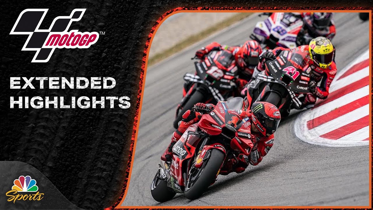 MotoGP EXTENDED HIGHLIGHTS Catalunya Grand Prix qualifying and sprint 9/2/23 Motorsports on NBC