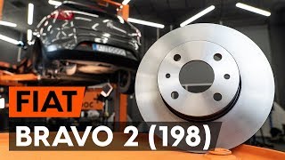 Kā nomainīt aizmugurējie bremžu diski FIAT BRAVO 2 (198) [AUTODOC VIDEOPAMĀCĪBA]