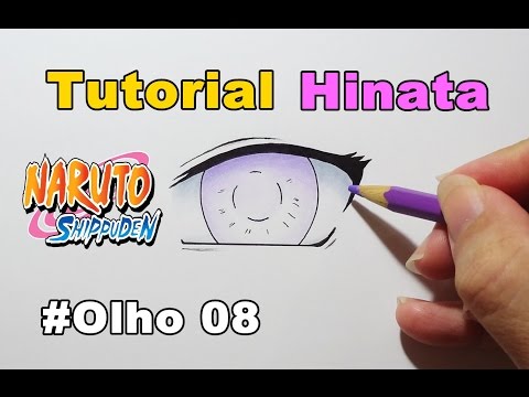 ❤❤ Hinata 😍😍 - Desenho na Prática