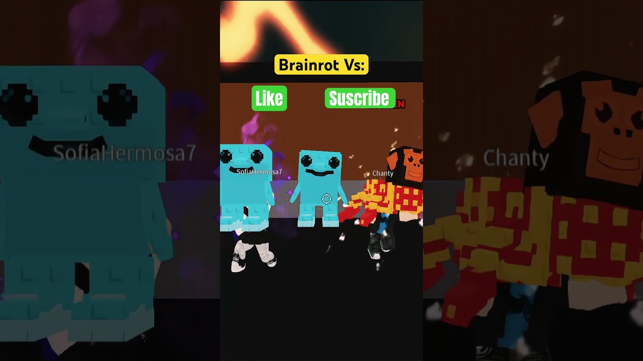 Brainrot Vs Which One Is Your Favorite Robaunbrainrot Roblox Stealabrainrot Temsharo Funny