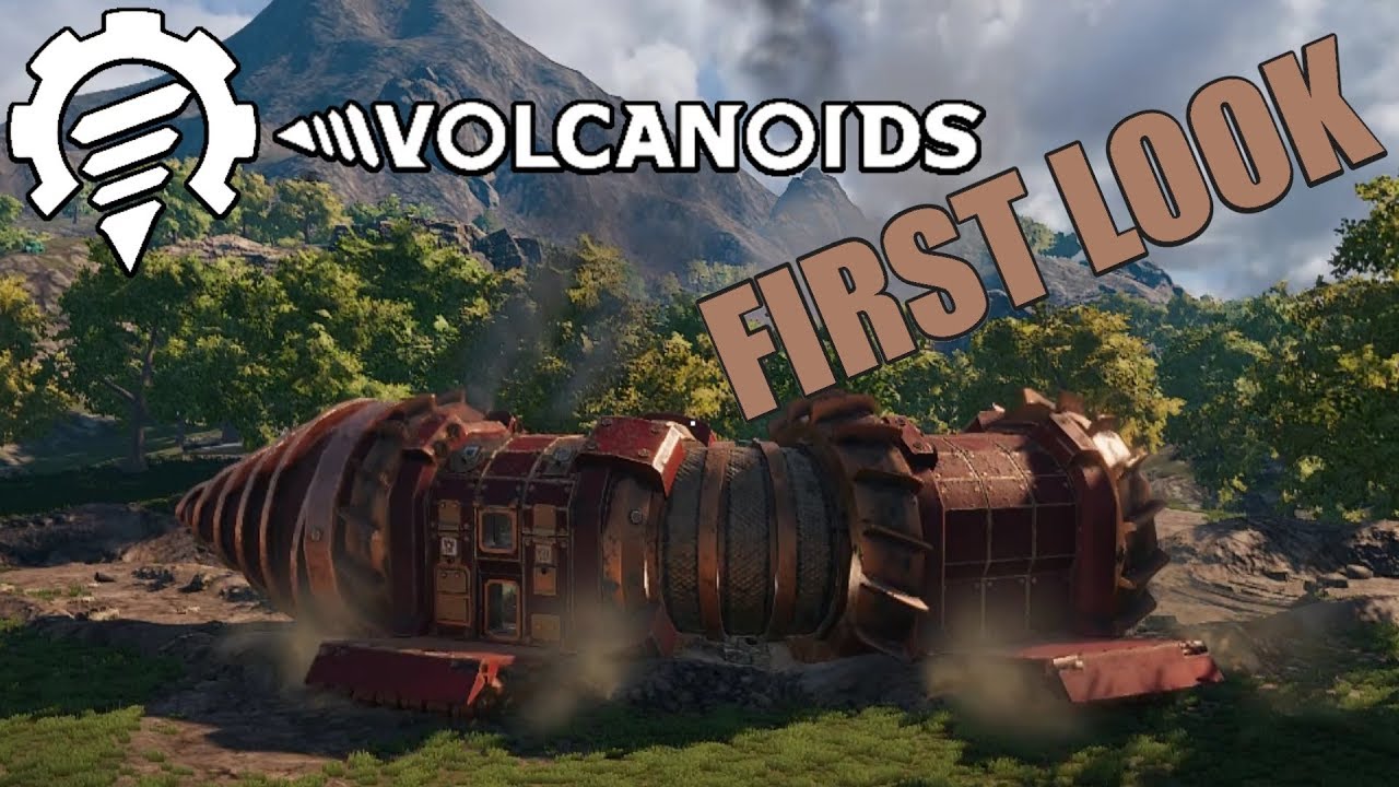 Volcanoids logo. Volcanoids гайд