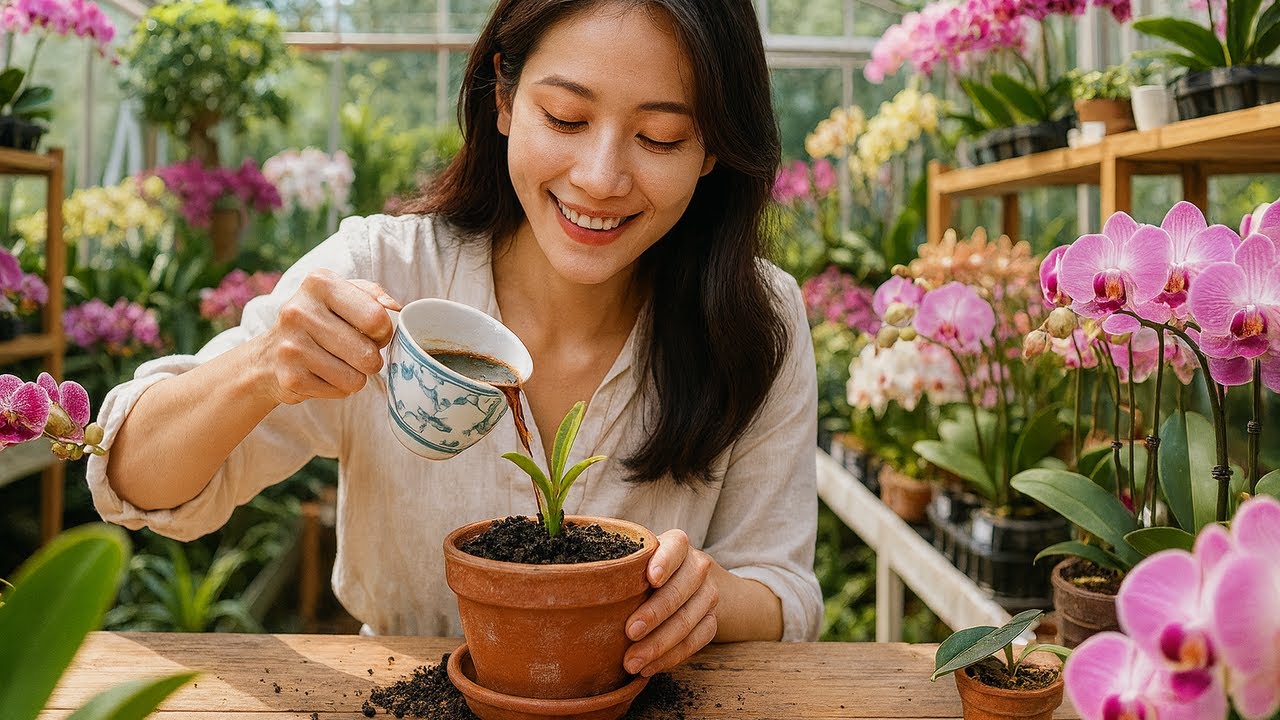 The magic water that helps orchids sprout in just 3 days - Anyone can do it.