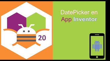 20. DatePicker en App Inventor