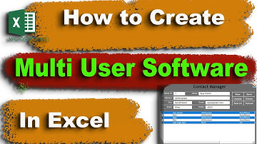 Multi User Data Entry Software in Excel | Excel Vba | Data Entry in Excel Userform