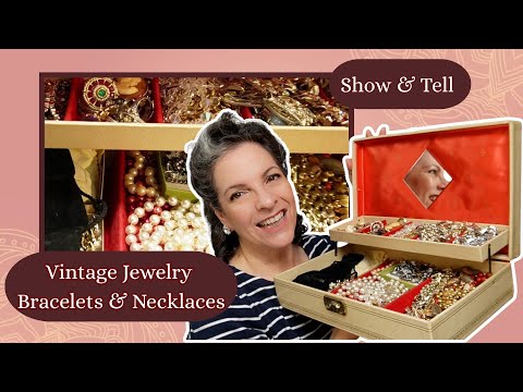 Show and Tell || My Vintage Necklaces and Bracelets Collection || Coro - Marvella - Lisner - Trifari