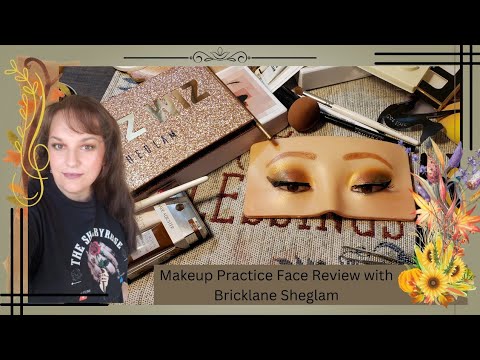 SheGlam BrickLane Review, Makeup Practice Board Face Review