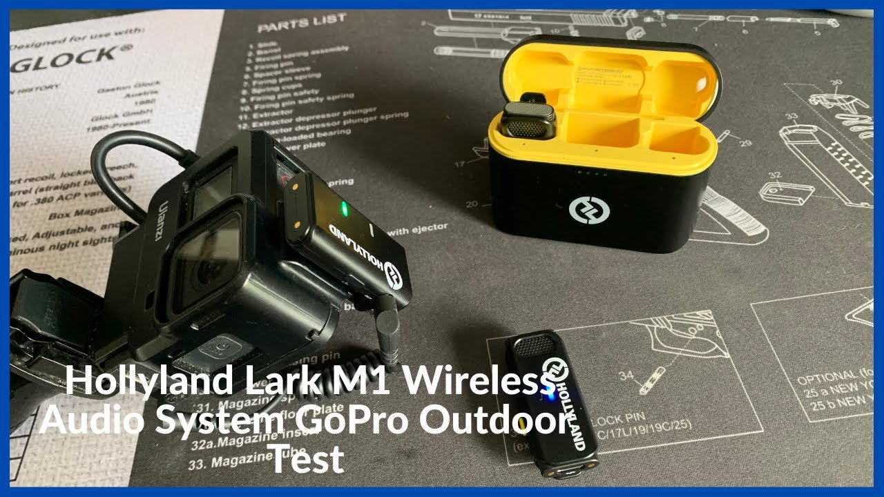 Hollyland Lark M1 Wireless Audio System Go Pro Outdoor Test 