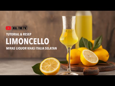 TUTORIAL & RESEP PEMBUATAN MIRAS LIMONCELLO (LIQUOR KHAS ITALIA SELATAN) @TheChebolang