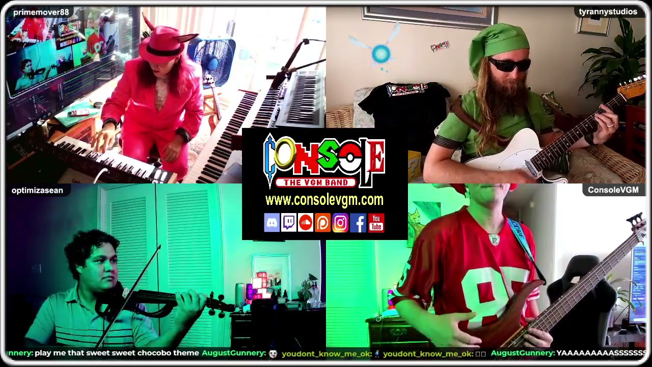 Chocobo Theme (Final Fantasy) Split Screen Live