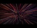 SPACE TRAVEL with SPEED OF LIGHT ANIMATION | Relaxing SCREENSAVER/ WALLPAPER