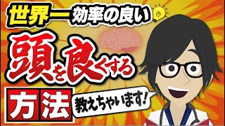 【質問回答】「世界一効率の良い 頭を良くする方法  教えちゃいます！」を世界一分かりやすく要約してみた